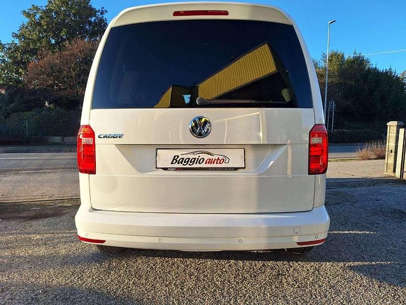Usata VW Caddy 102 CV (75 kW) 2019 Bianco pastello Monovolume