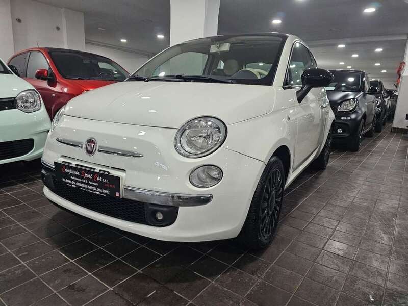 Usata Fiat 500 Lounge 69 CV (50 kW) 2012 Alpine white metallizzato Utilitaria
