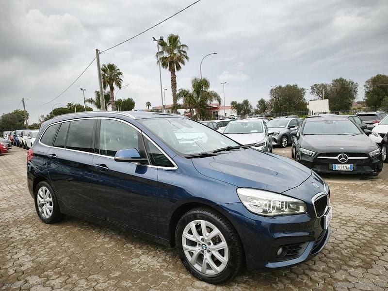 Usata BMW 216 Gran Tourer Advantage 116 CV (85 kW) 2018 Blu/azzurro Monovolume