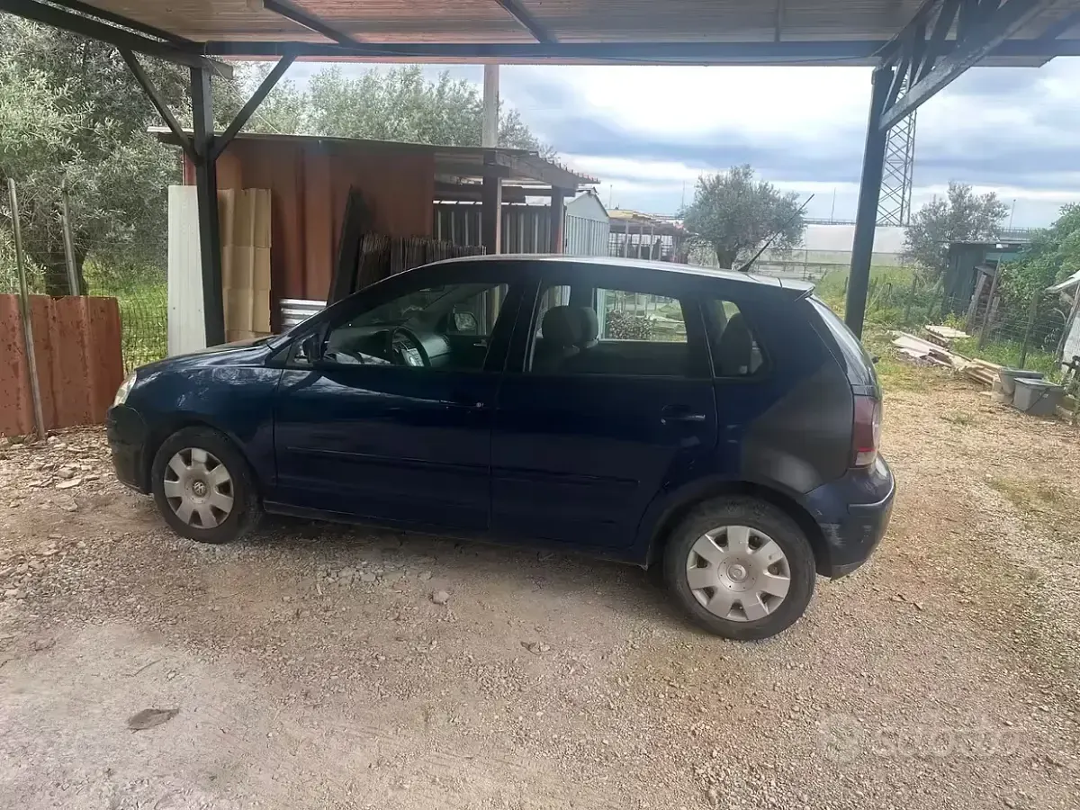 Usata VW Polo 69 CV (50 kW) 2007 Blu Utilitaria