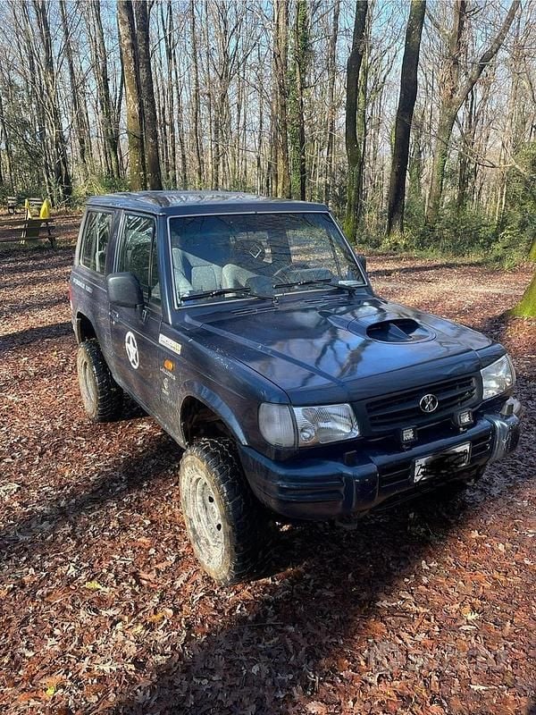 Usata Hyundai Galloper 100 CV (73 kW) 2000 Blu SUV
