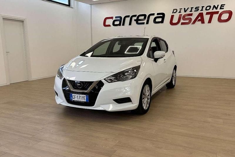 Usata Nissan Micra Acenta 92 CV (67 kW) 2021 Bianco Utilitaria
