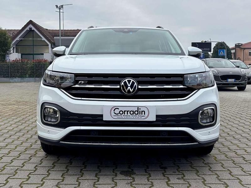 Usata VW T-Cross Sportline 110 CV (80 kW) 2023 Bianco pastello SUV