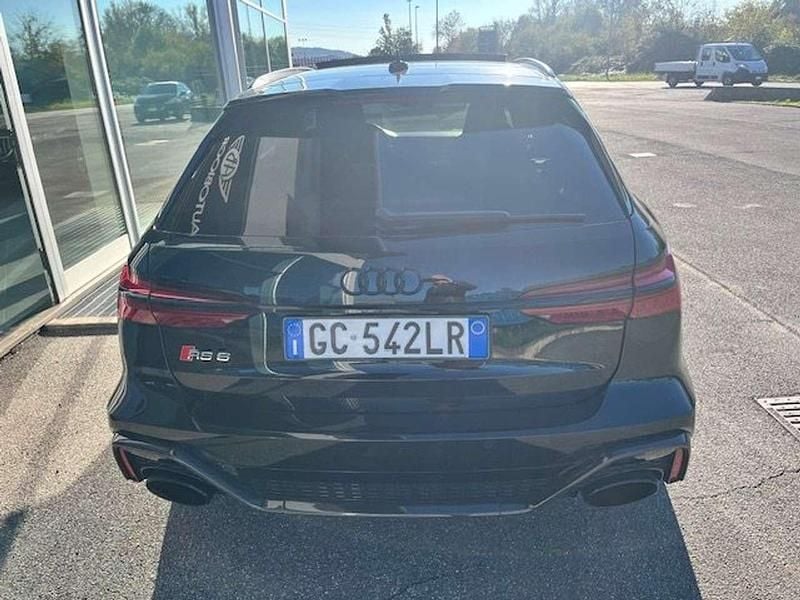Usata Audi RS6 Advanced 600 CV (441 kW) 2020 Nero Station wagon