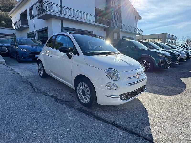Usata Fiat 500C Dolcevita 69 CV (50 kW) 2024 Bianco Cabrio