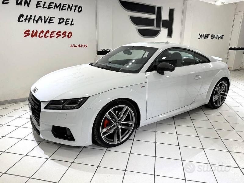 Usata Audi TT S-Line 230 CV (169 kW) 2014 Bianco Coupé