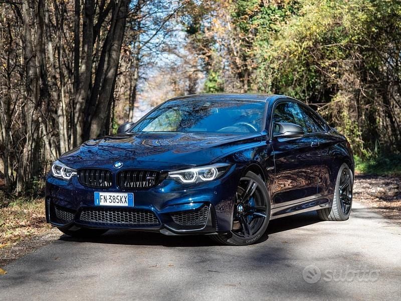 Blu Usata 2018 BMW M4 Coupé | 46.900 € (Buon prezzo) - Immagine 1/4