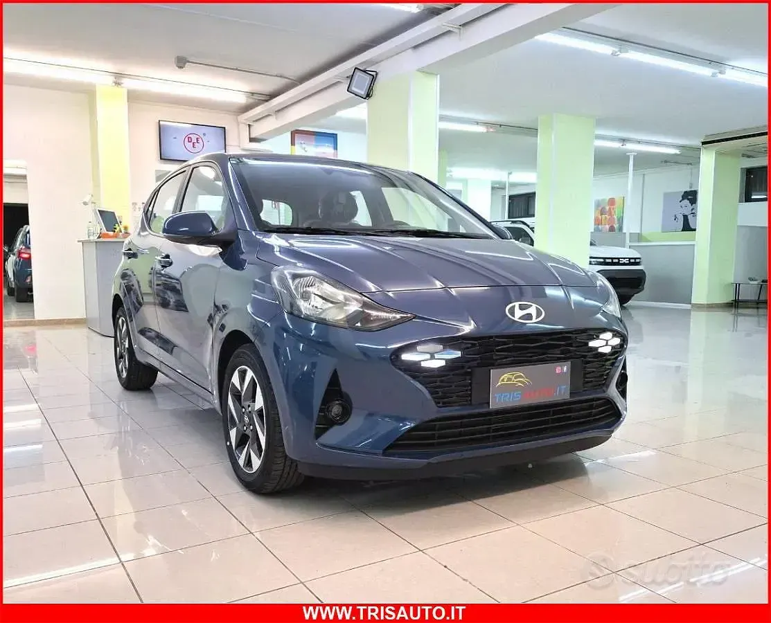 Nuova Hyundai i10 63 CV (46 kW) 2025 Blu Utilitaria