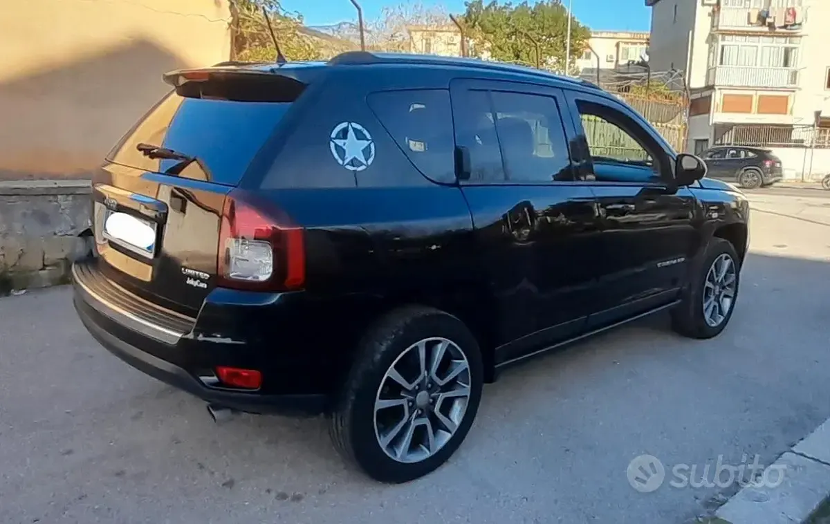 Usata Jeep Compass 163 CV (119 kW) 2015 Nero SUV