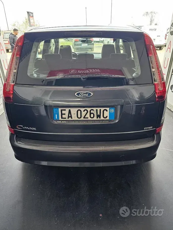 Usata Ford C-MAX Titanium 110 CV (80 kW) 2010 Grigio Monovolume