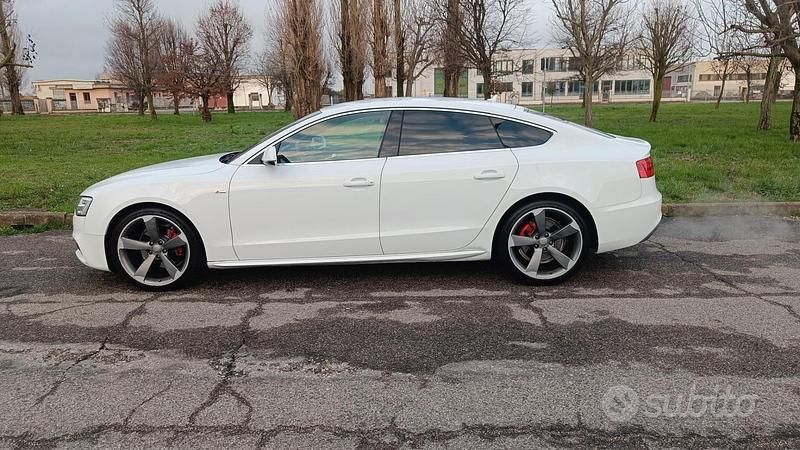 Usata Audi A5 S-Line 190 CV (139 kW) 2016 Bianco Coupé