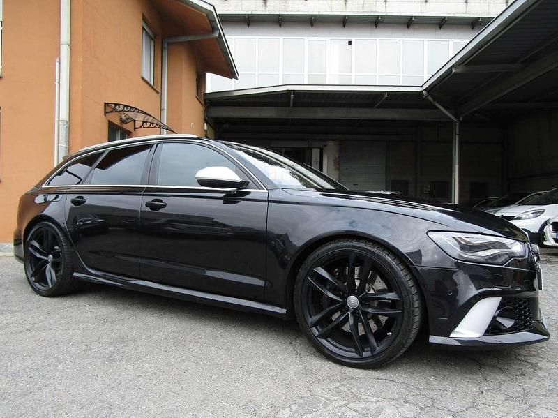 Usata Audi RS6 560 CV (411 kW) 2013 Panther black crystal Station wagon