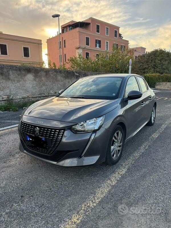 Usata Peugeot 208 Active 75 CV (55 kW) 2020 Grigio Utilitaria