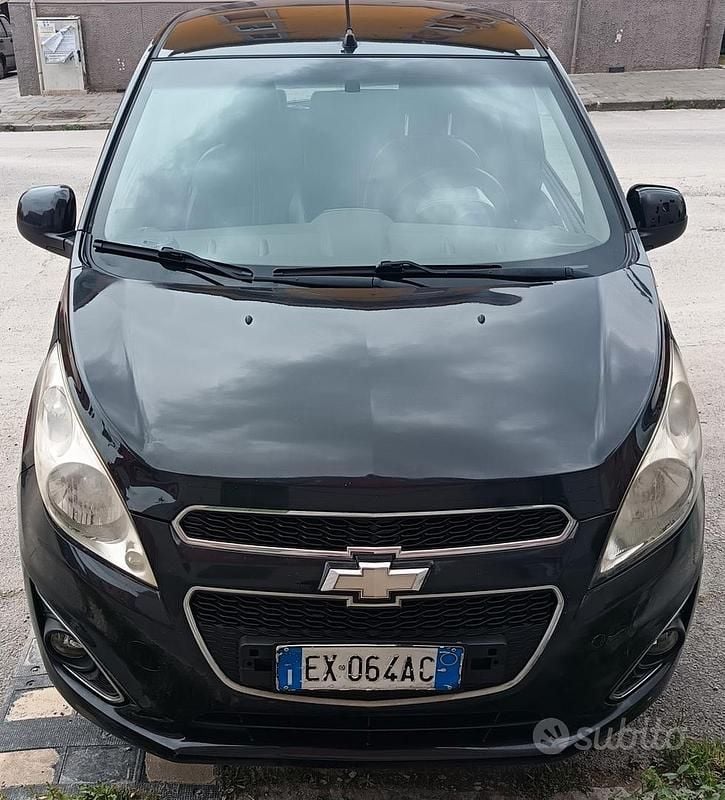 Usata Chevrolet Spark 68 CV (50 kW) 2013 Nero Utilitaria