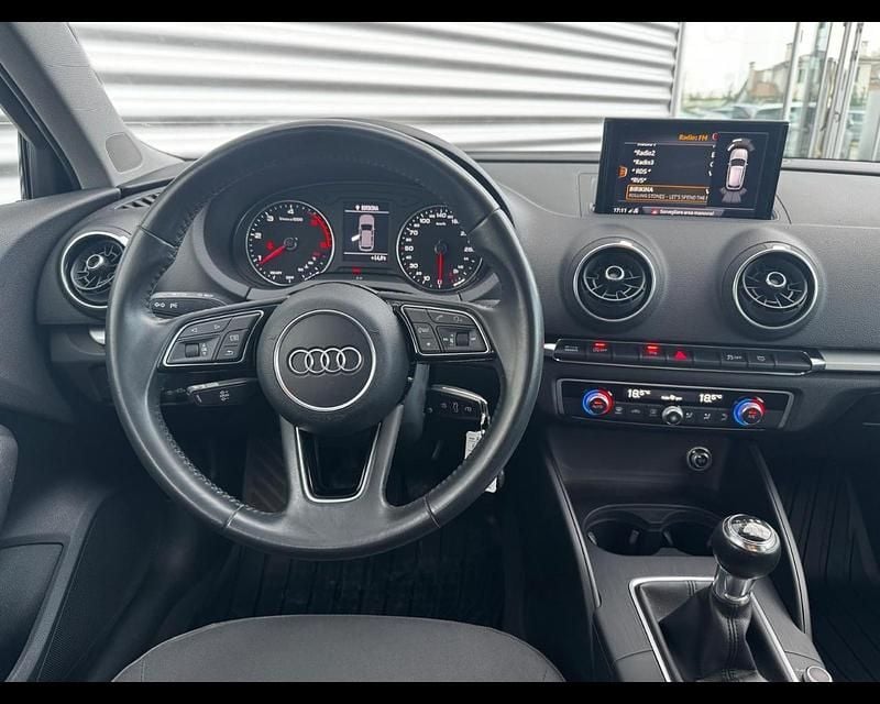 Usata Audi A3 Business 150 CV (110 kW) 2017 Bianco Berlina
