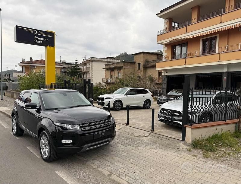 Usata Land Rover Range Rover evoque Pure 150 CV (110 kW) 2013 Nero SUV