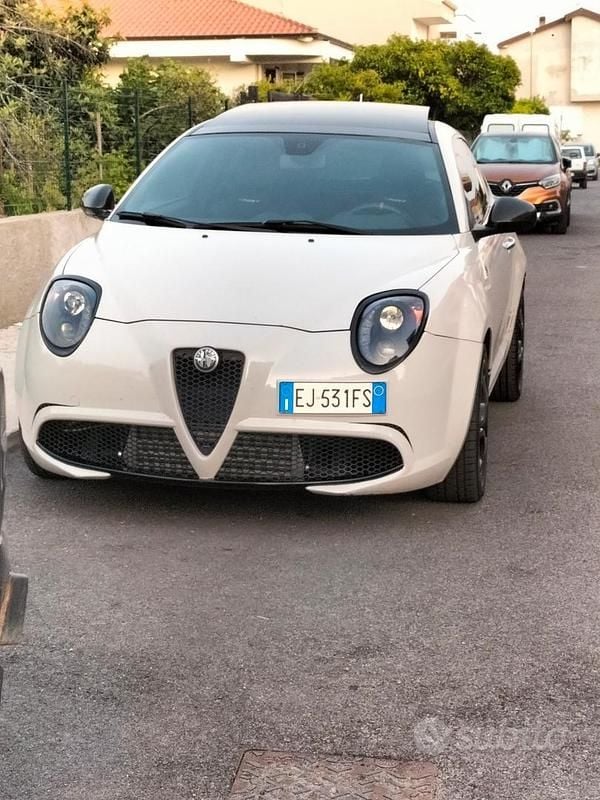 Usata Alfa Romeo MiTo Quadrifoglio Verde 170 CV (125 kW) 2011 Bianco Utilitaria