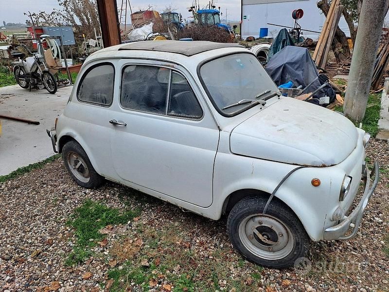 Usata Fiat 500 1970 Bianco Utilitaria