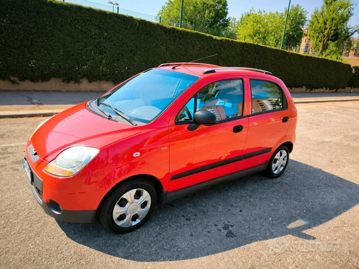 Usata Chevrolet Matiz 52 CV (38 kW) 2009 Rosso Utilitaria