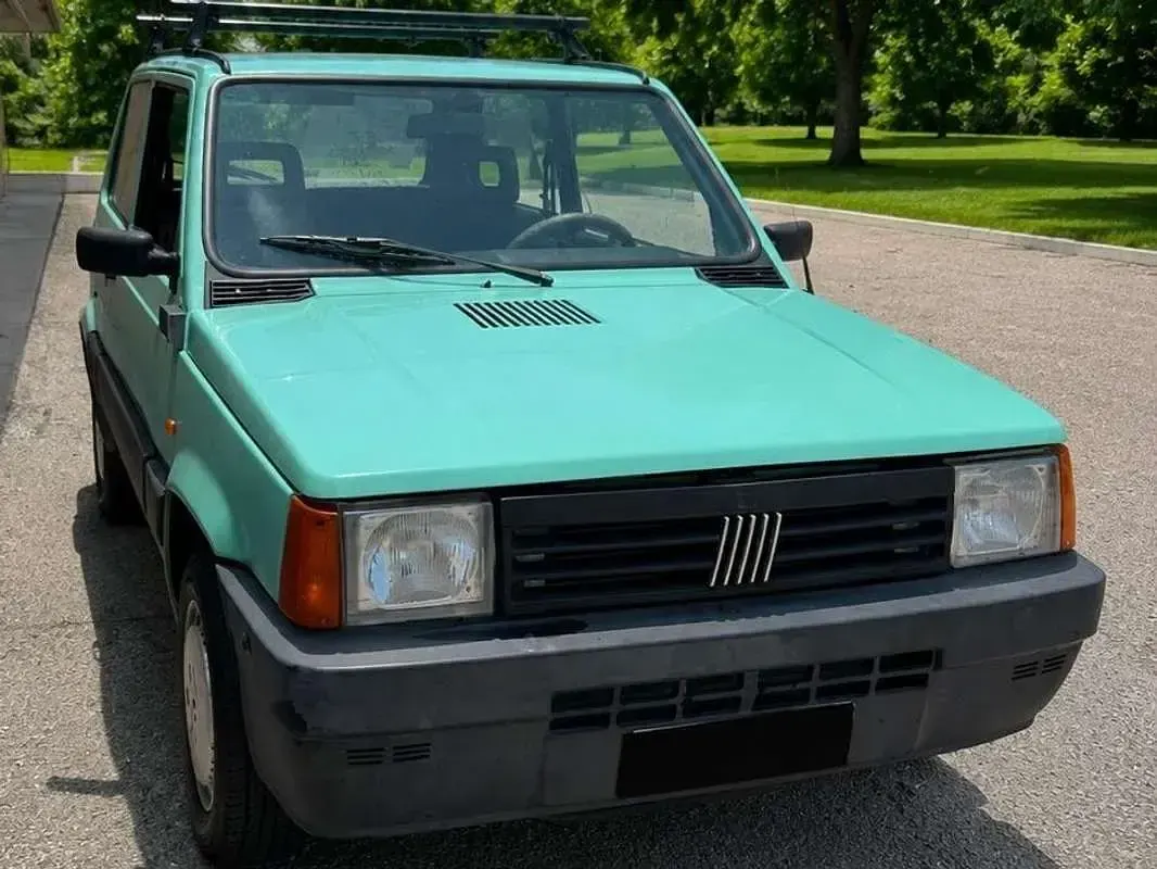 Usata Fiat Panda 54 CV (39 kW) 2001 Verde Berlina