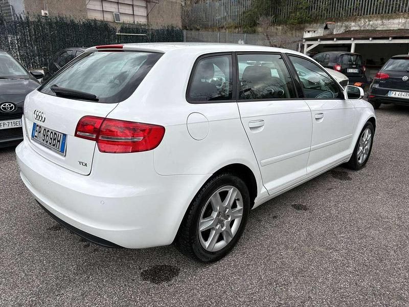 Usata Audi A3 Ambition 90 CV (66 kW) 2012 Bianco Utilitaria