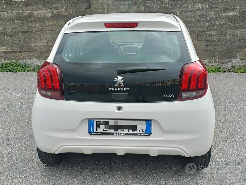 Usata Peugeot 108 Allure 72 CV (52 kW) 2020 Bianco Berlina