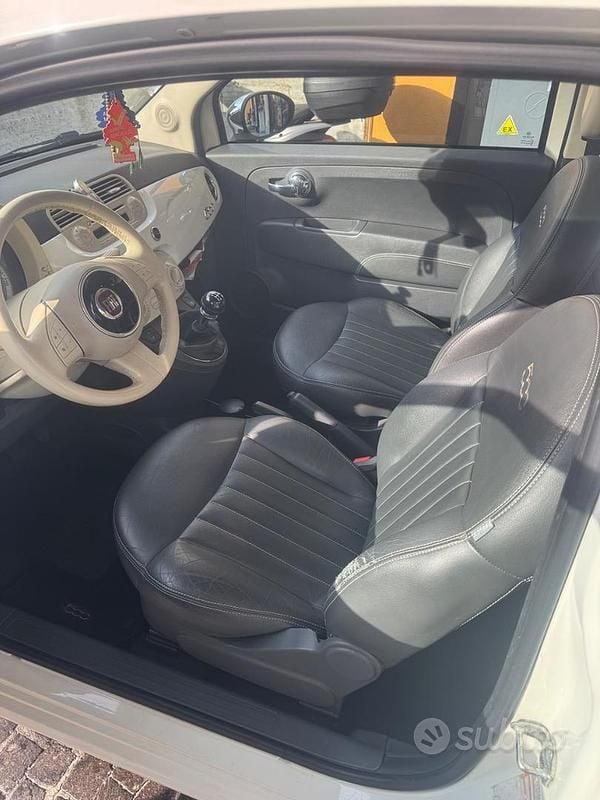 Usata Fiat 500 69 CV (50 kW) 2008 Bianco Berlina
