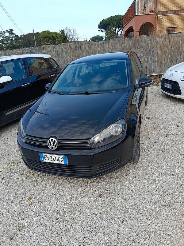 Usata VW Golf VI 2010 Nero Utilitaria