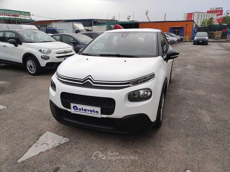 Usata Citroën C3 Feel 102 CV (75 kW) 2019 Bianco Utilitaria
