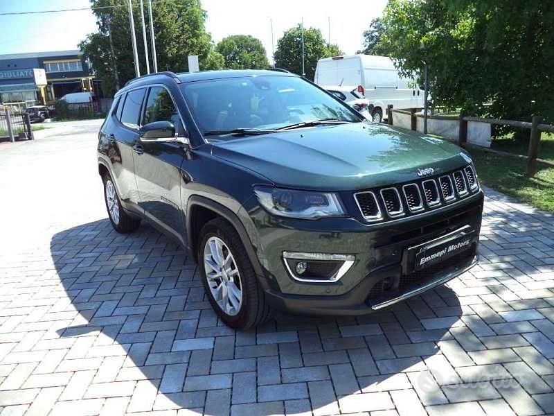 Usata Jeep Compass Limited 131 CV (96 kW) 2020 Verde SUV