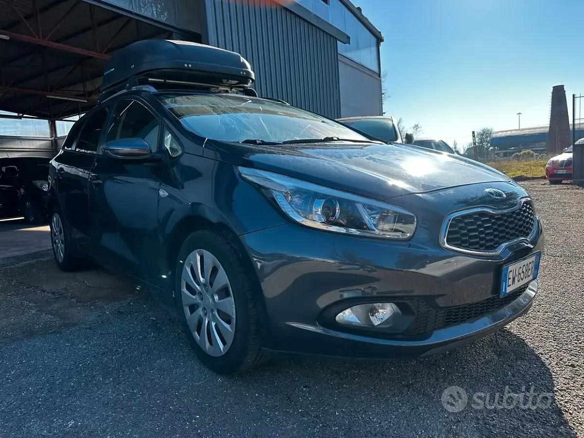 Usata Kia Ceed Sportswagon Active 100 CV (73 kW) 2014 Grigio Station wagon