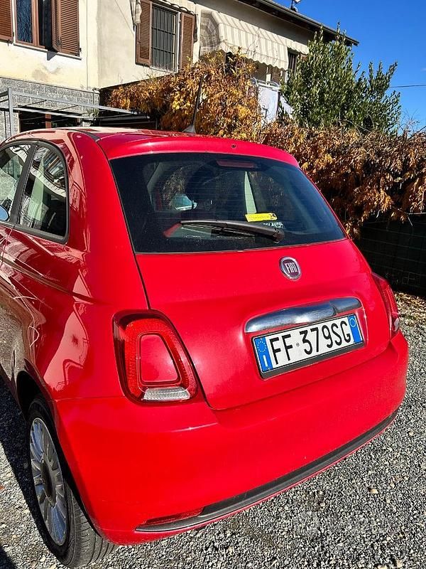 Usata Fiat 500 95 CV (69 kW) 2016 Rosso Utilitaria