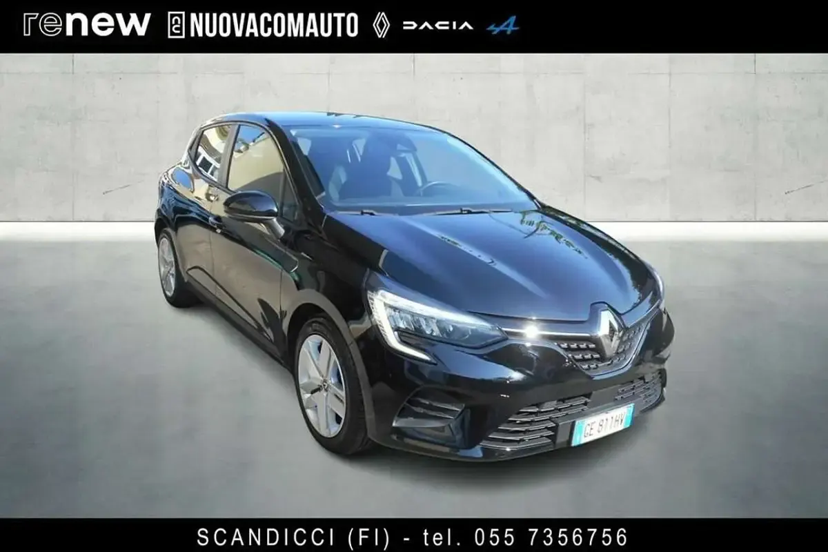 Usata Renault Clio V Zen 91 CV (66 kW) 2021 Nero Berlina
