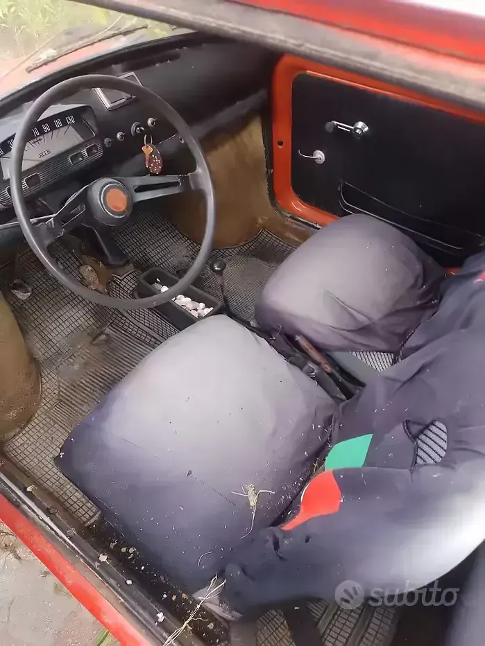 Usata Fiat Cinquecento 1970 Rosso Utilitaria