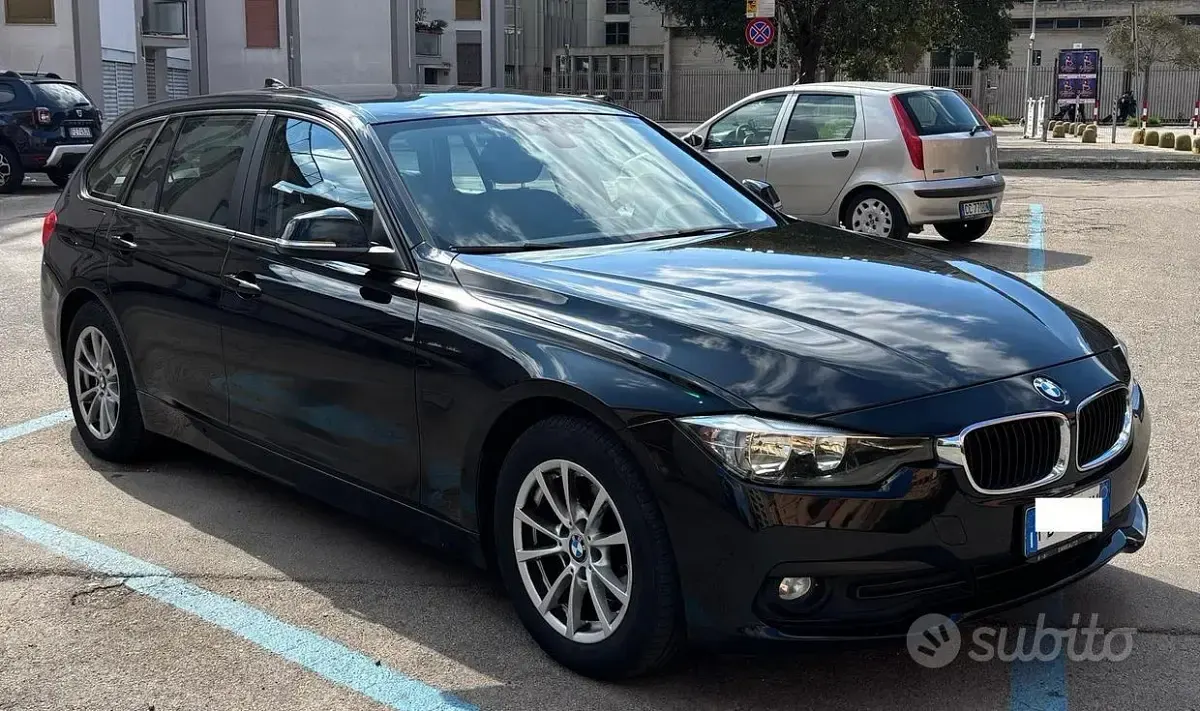 Usata BMW 316 Advantage 116 CV (85 kW) 2016 Nero Station wagon