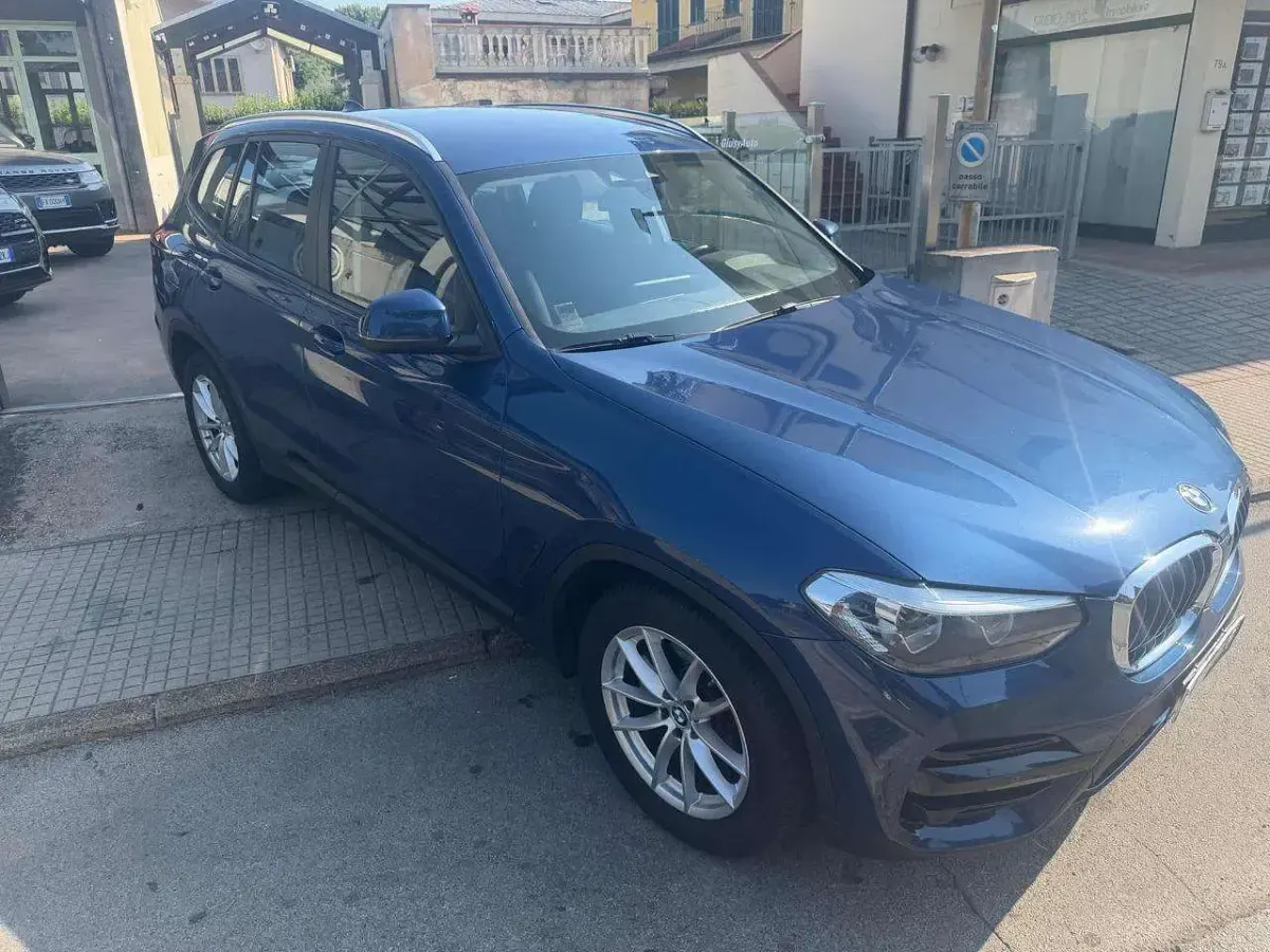Usata BMW X3 Advantage 190 CV (139 kW) 2021 Blu SUV