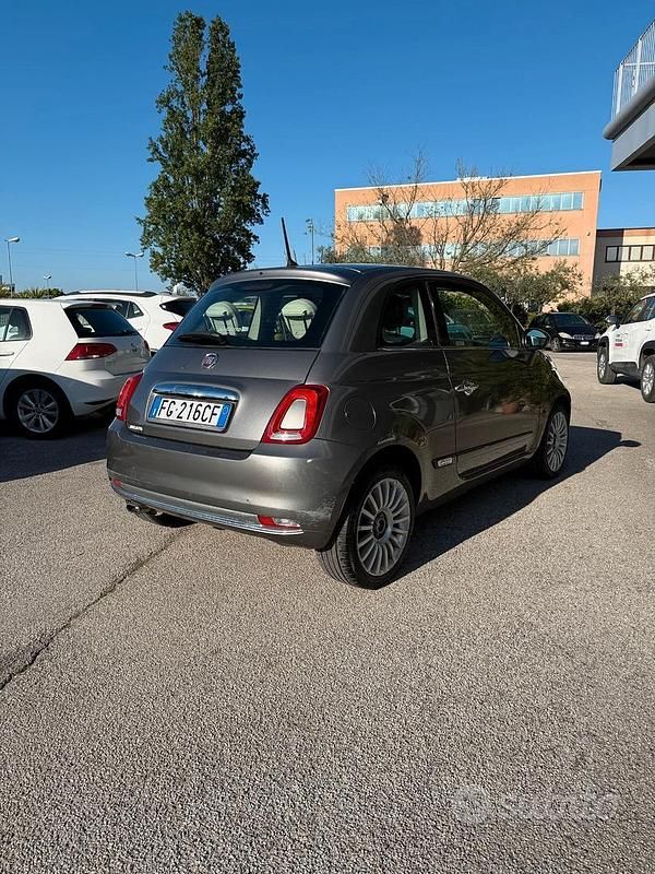 Usata Fiat 500 Lounge 69 CV (50 kW) 2016 Grigio Berlina