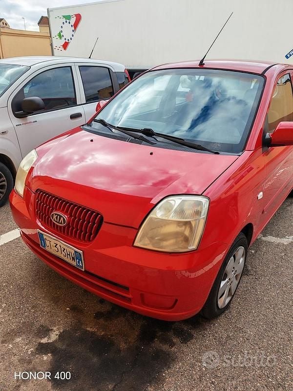 Usata Kia Picanto 2006 Rosso Utilitaria