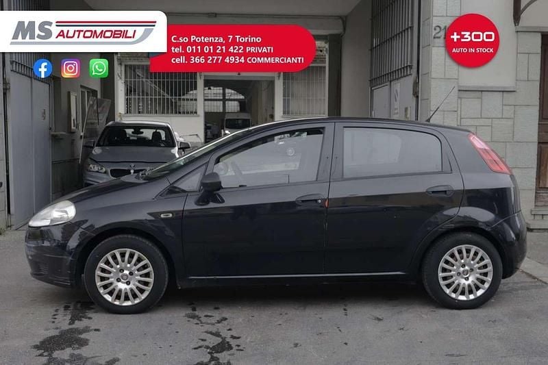 Usata Fiat Grande Punto S 75 CV (55 kW) 2011 Nero Utilitaria