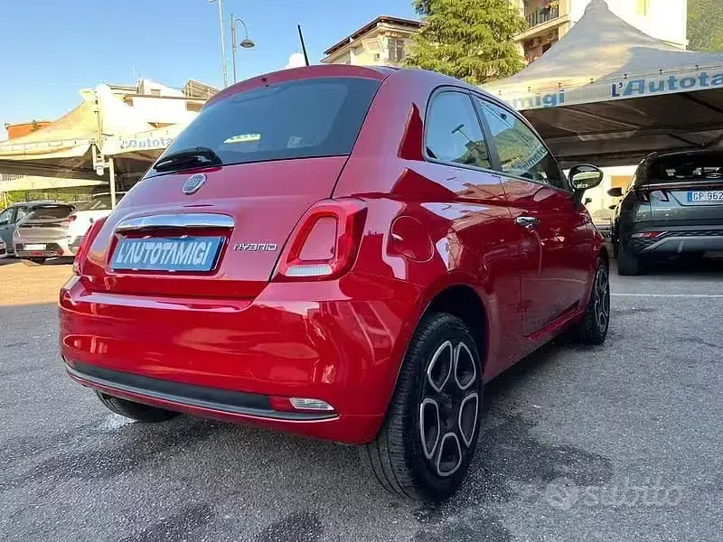 Usata Fiat 500 70 CV (51 kW) 2022 Rosso Berlina