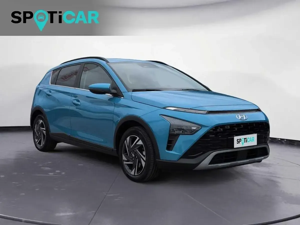 Usata Hyundai Bayon 84 CV (61 kW) 2022 Blu SUV