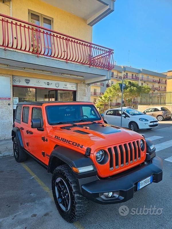 Usata Jeep Wrangler Rubicon 200 CV (147 kW) 2019 Rosso SUV
