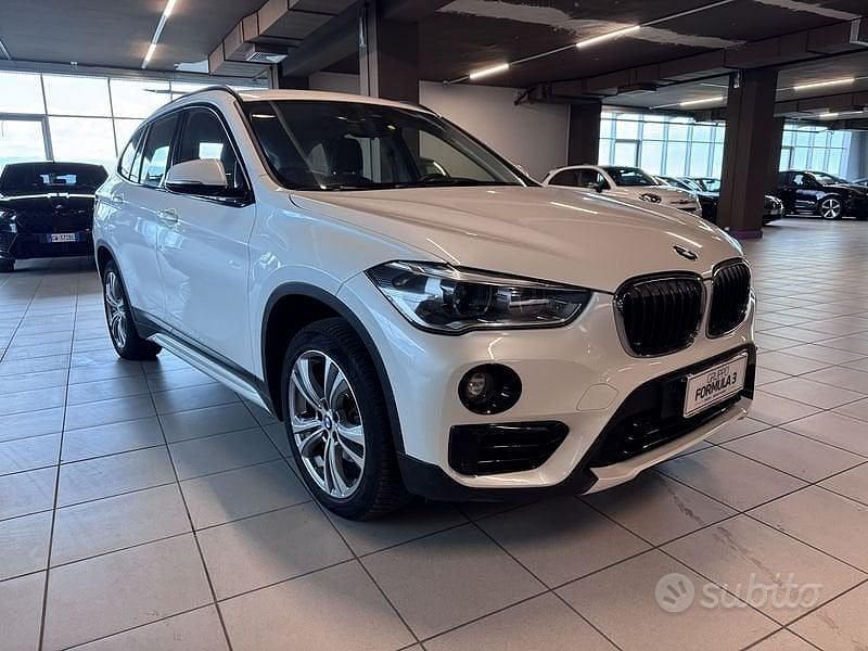 Usata BMW X1 Sport Line 150 CV (110 kW) 2017 Bianco SUV