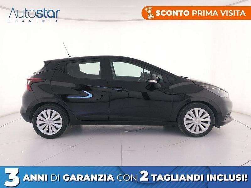 Usata Nissan Micra Acenta 92 CV (67 kW) 2021 Nero Utilitaria