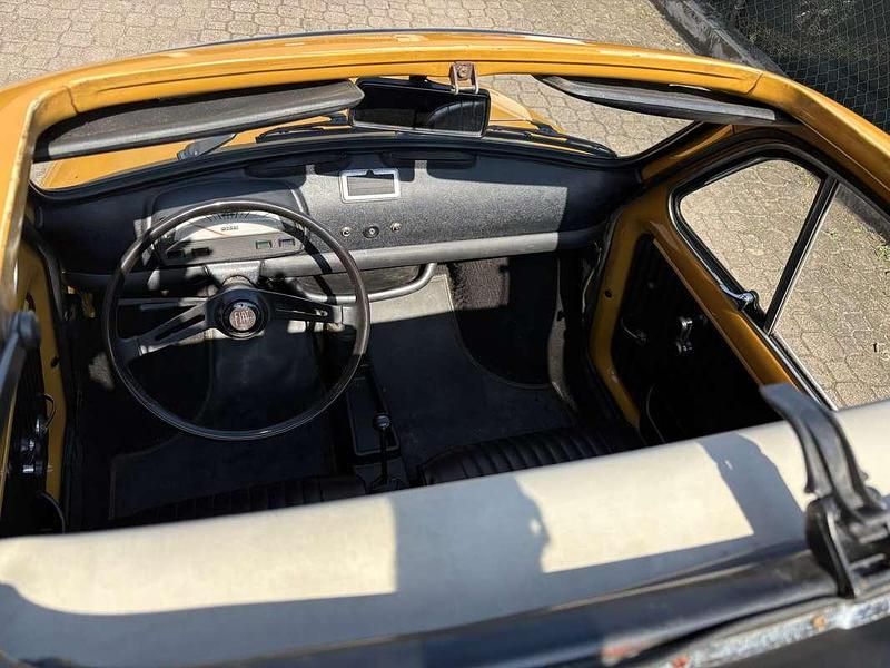 Usata Fiat 500 Lusso 18 CV (13 kW) 1970 Giallo Utilitaria