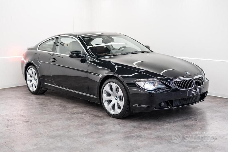 Usata BMW 645 Efficient Dynamics 333 CV (244 kW) 2005 Nero Coupé