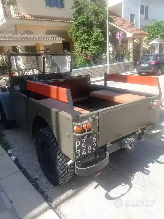 Usata Fiat Campagnola 1970 Verde
