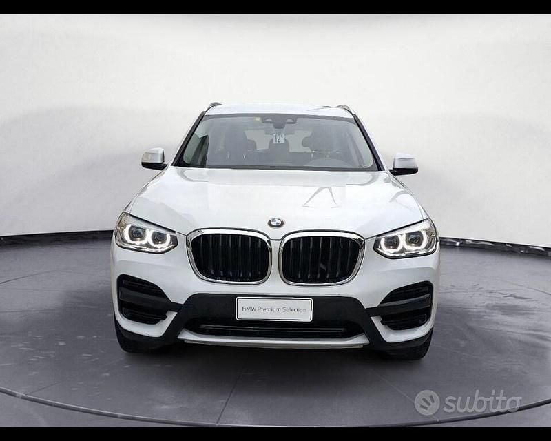 Usata BMW X3 Advantage 190 CV (139 kW) 2019 Mineral white metallizzato SUV