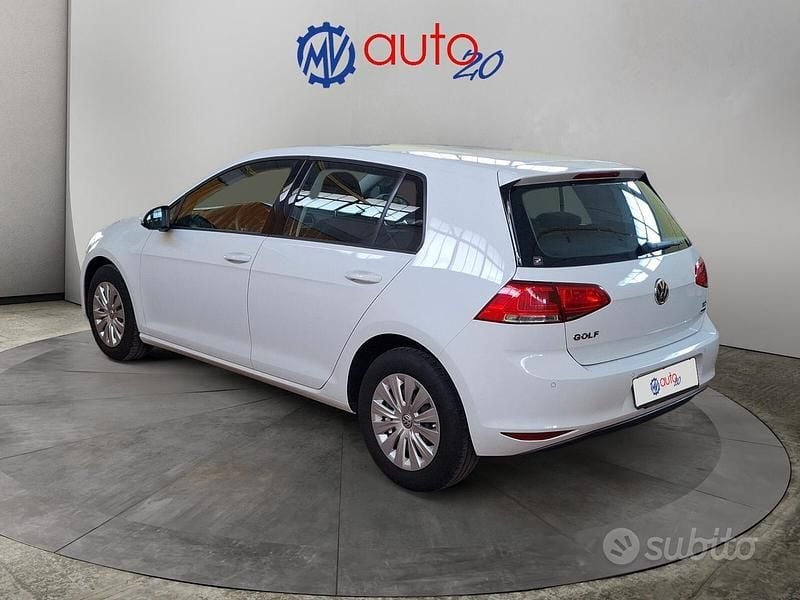 Usata VW Golf Trendline 90 CV (66 kW) 2016 Bianco Berlina