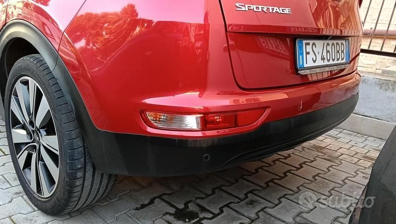 Usata Kia Sportage GT-Line 116 CV (85 kW) 2018 Rosso SUV